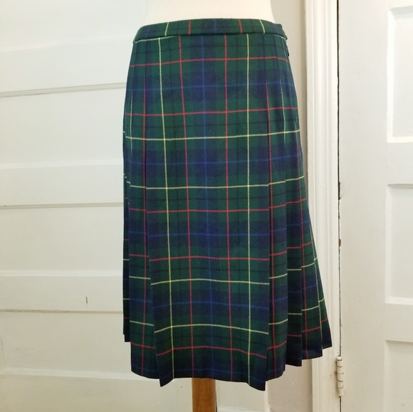Pendleton Signature Tartan Plaid Skirt, Size 12P - Picture 7 of 10